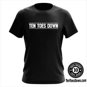 Men's Ten Toes Down T-Shirt (Black)